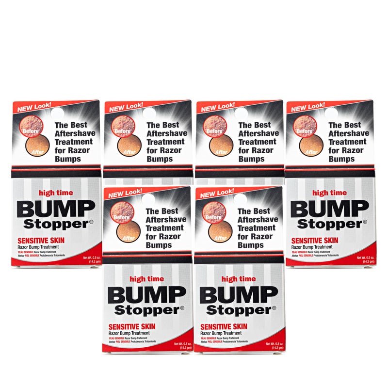 High Time Bump Stopper Sensitive Skin 0.5 Ounce Treatment (14ml) (6 Pack) - Image 1